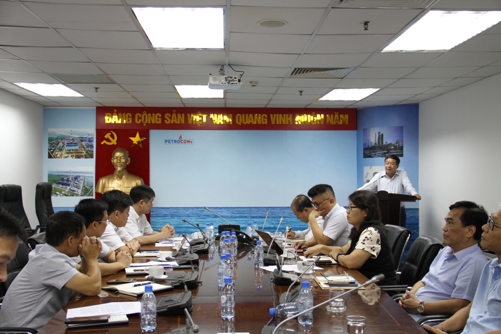 Đảng ủy Tổng Công ty Cổ phần xây lắp Dầu khí Việt Nam (Petrocons) tổ chức Hội nghị sơ kết 6 tháng đầu năm 2023 và sơ kết giữa nhiệm kỳ